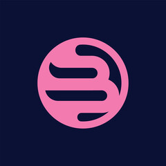 alphabet b logo design business logo design