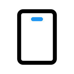 smartphone line color icon
