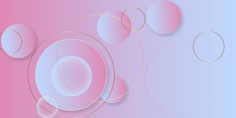 Modern pink and abstract background with circle shape. pink vector gradient abstract background. Vector. abstract graphic design Futuristic concept banner pattern presentation background.