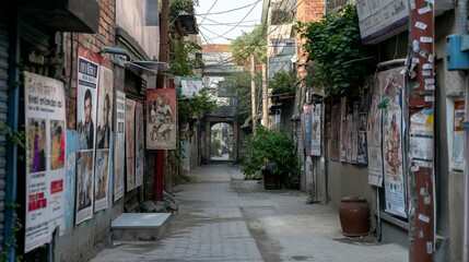 Fototapeta premium nice landscape theme with colorful