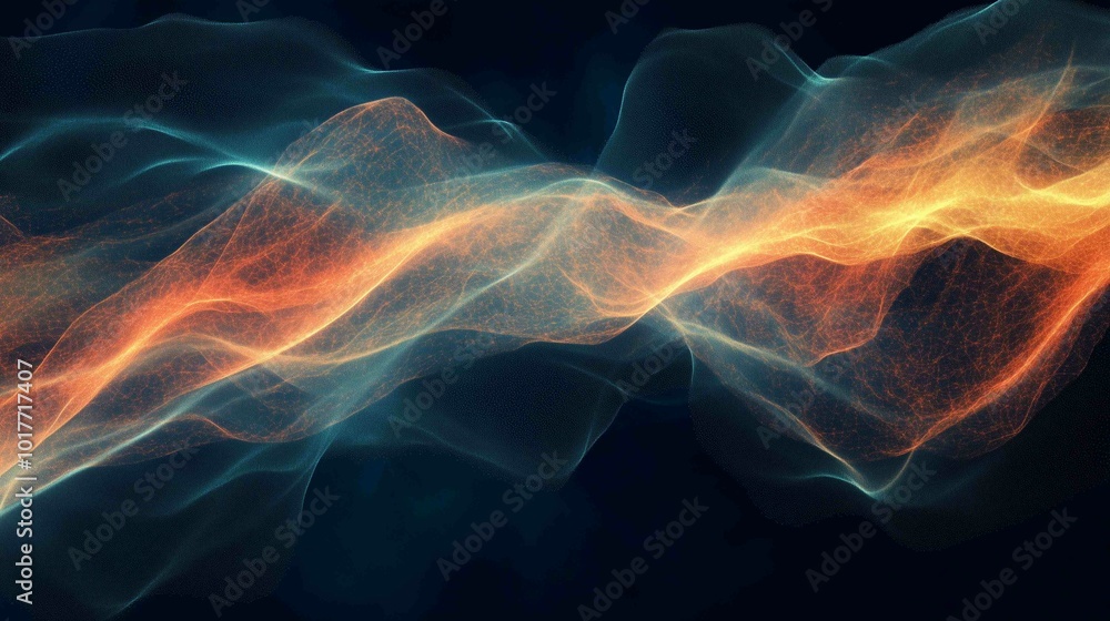 Wall mural digital abstract background. can be used in the description of network abilities, technological proc