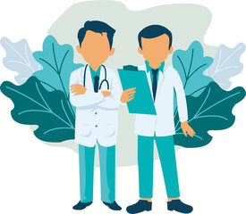 National Doctors Day illustration