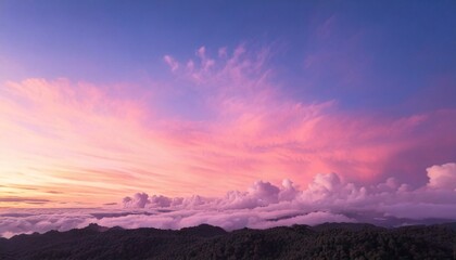 Obraz premium Pastel sky