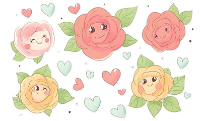 Dreamlike Landscapes and Mystical Gardens with Vibrant Flowers and Glowing Nature