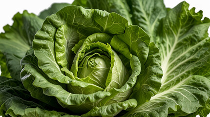Fototapeta premium Close up of freshly harvested green butterhead lettuce