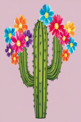 In t-shirt design style.