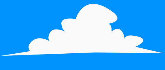 set of clouds element  for illustration decoration white sky with other variant