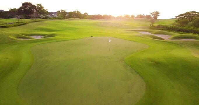 
Golf course. Bali Island. Landscape, weekend