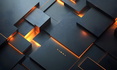 Futuristic Stock Market Chart with Glowing Data or Dynamic Financial Timeline for graphic background