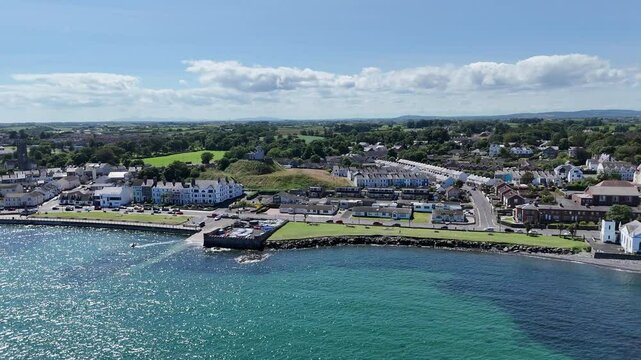 survol de Ballywalter et Donaghadee en Irlande du Nord
