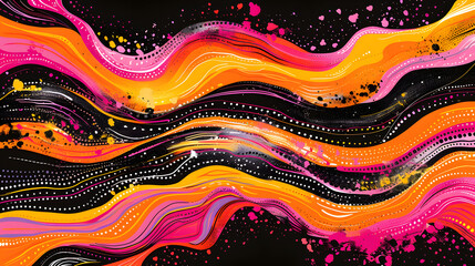 Abstract headscarf other textiles hijab brush design silk shawl floral designs On white Background