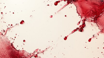 The Red Liquid Splash
