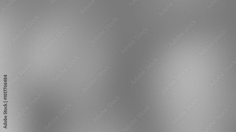 Poster Looping gray background, soft fifteen shades of grey smooth background with the addition of a bit of noise
