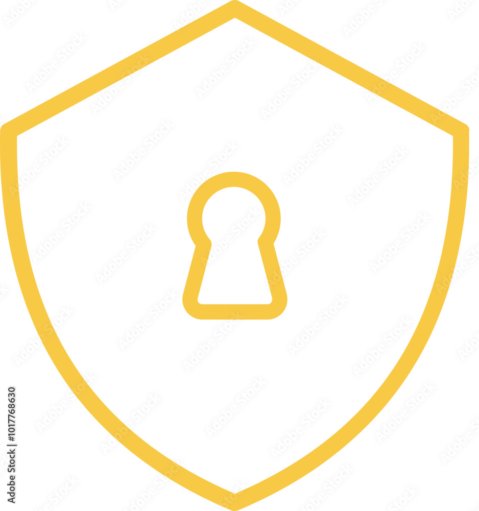 Canvas Prints illustration of a icon data privacy access