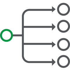 illustration of a icon data pipelines