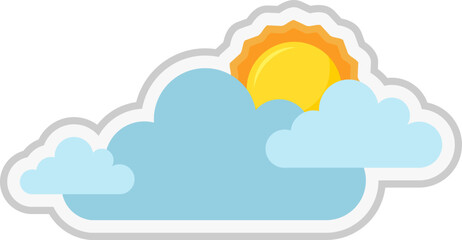 Cute Weather Sticker