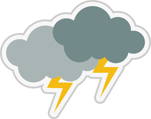 Cute Weather Sticker