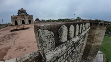  A medieval  tomb located in Jhajjar, Haryana, reflecting the architectural style of its time