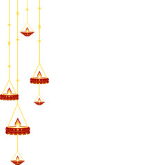 Hanging Diwali Lamp
