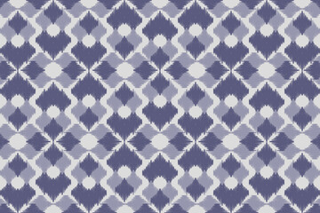 blue , grey and white fabric ,ethnic ikat seamless patterns ,geometric,   native,  tribal,  boho , motif,  Aztec design for textile fabric carpet
