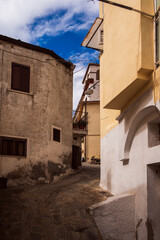 sightseeing images of the village of Tursi, Matera, Basilicata
