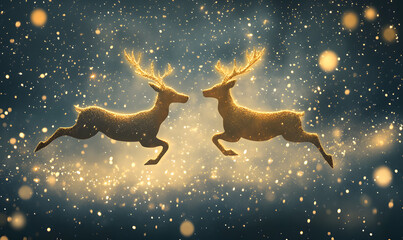 Festive Office Holiday Celebrations with Coworkers – Christmas Decorations, Snowy Scenes, and Team Bonding