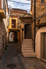 sightseeing images of the village of Tursi, Matera, Basilicata