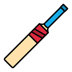 Cricket bat Icon