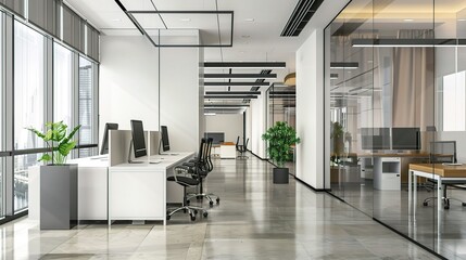Simple Design in Office Background - a sleek and professional visual. The simple yet stylish design stands out against the office backdrop
