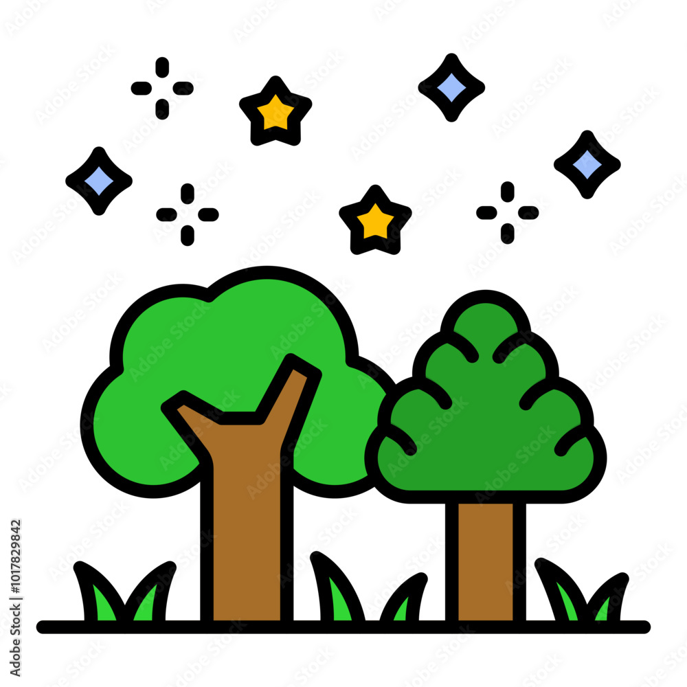 Poster Forest Icon