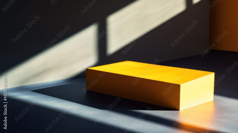 Poster abstract shadow shapes - showcasing abstract and creative shadow formations that result from various