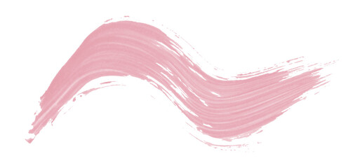 Pink watercolor background. Artistic hand paint. Isolated on transparent background.