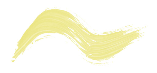 Light yellow watercolor background. Artistic hand paint. Isolated on transparent background.