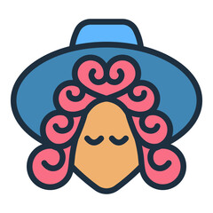 Vintage Clothing Icon