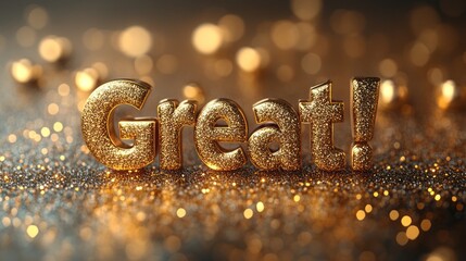 Golden Glitter Great!