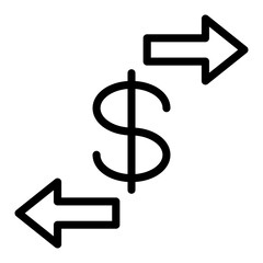 exchange line icon