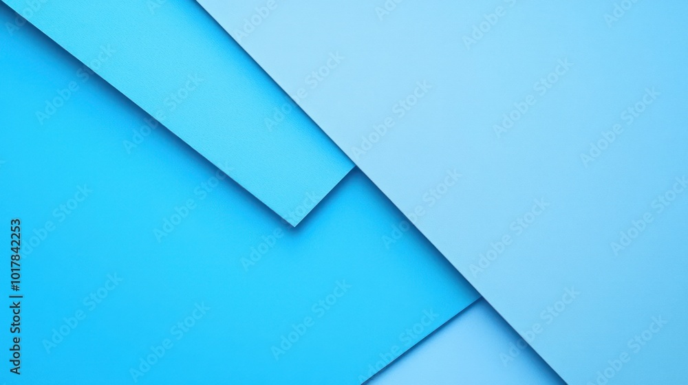 Poster blue background with minimalist design ideal for modern, clean design projects, from website design 