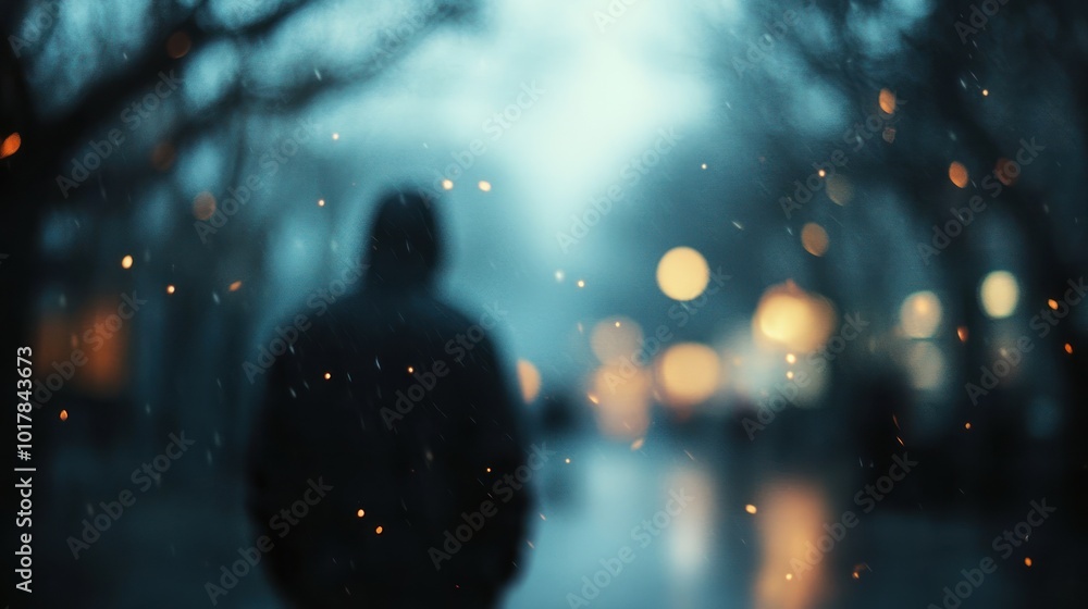 Poster blur image for cinematic effect - using blur effects in still photography or videography to create a