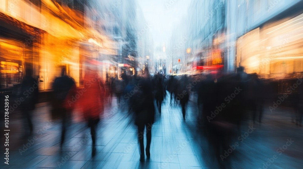 Aufkleber blurred edges in image - a creative photography technique where the edges of the image are intention