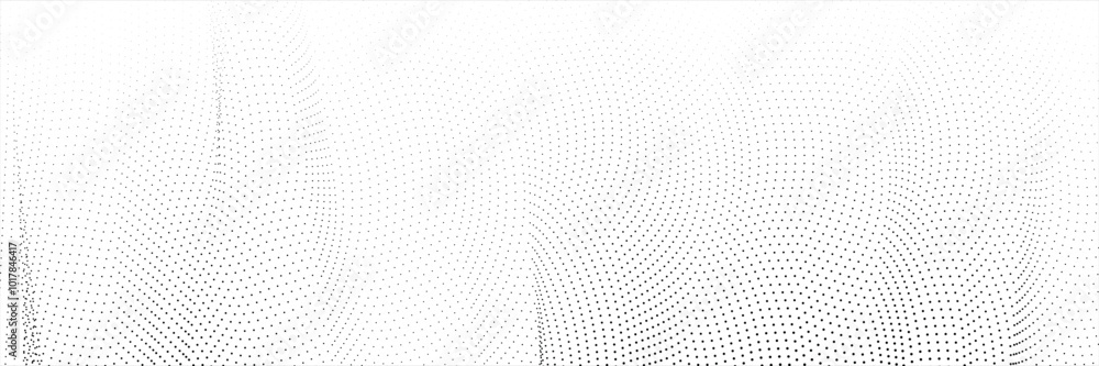 Poster wave 3d. wave of particles. futuristic point wave. design for poster. technology vector background. 