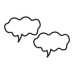 bubble chat logo icon