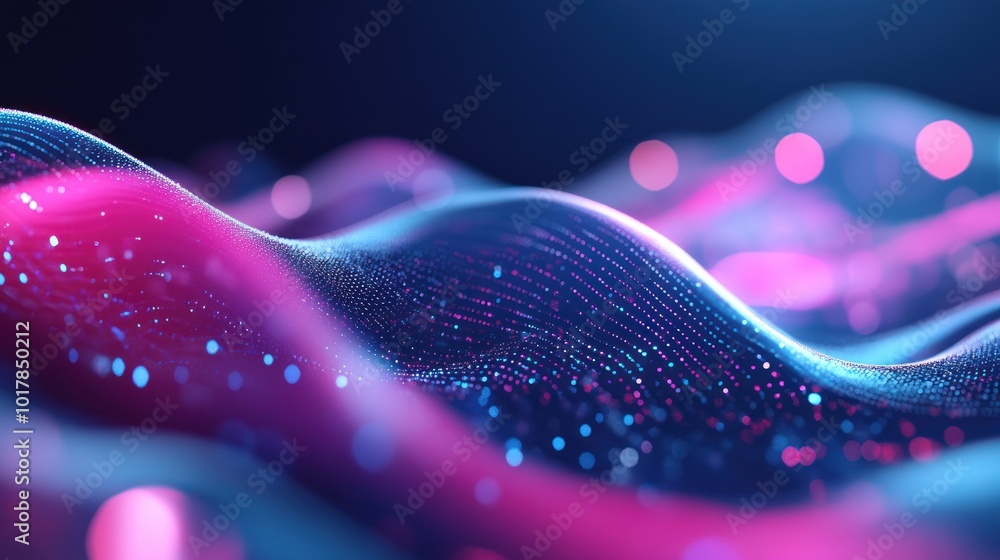 Aufkleber 3d animated video background, providing depth and dimension to video content with detailed, moving v