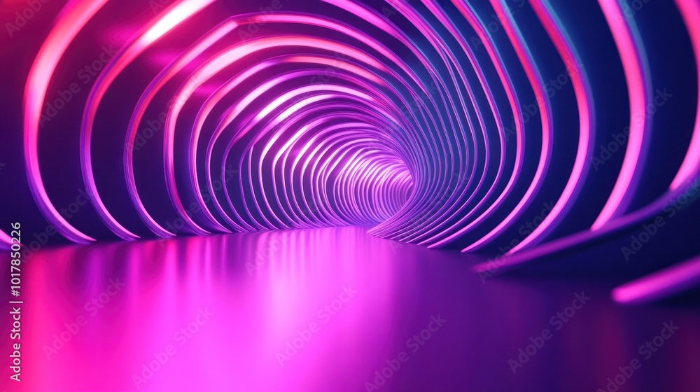 Poster 3d animated video background, providing depth and dimension to video content with detailed, moving v