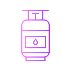 cylinder gradient icon