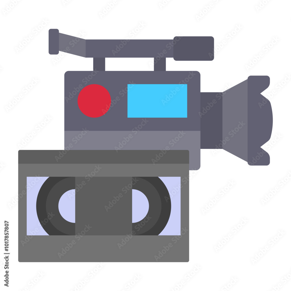 Sticker Video camera Icon