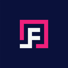 Simple Letter F Logo