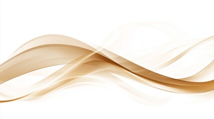 Linear Wave in Muted Earth Tones A Minimalistic Representation of Calmness and Tranquility