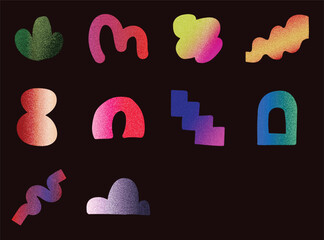 Risograph Abstract Shape
