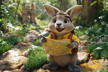 Cute Rabbit Explorer