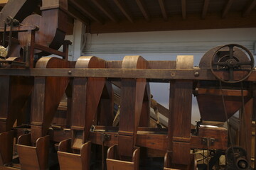 Old machinery in a store